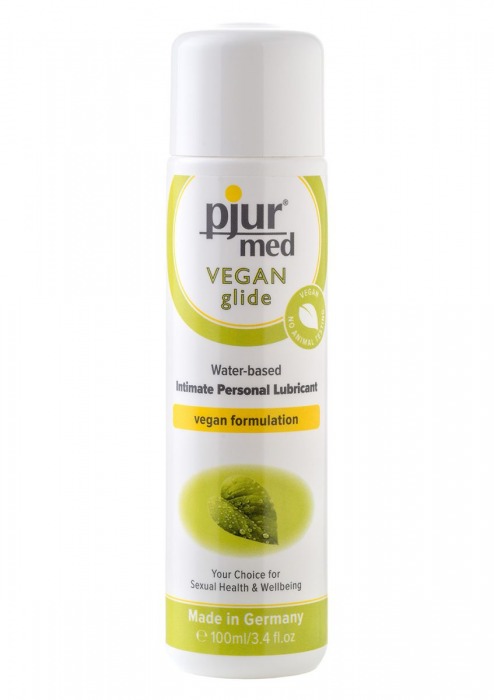 Натуральный лубрикант pjur MED Vegan Gilde - 100 мл. - Pjur - купить с доставкой в Томске