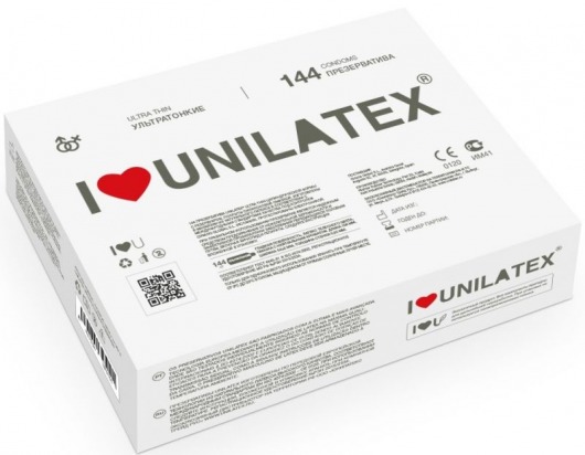 Ультратонкие презервативы Unilatex Ultra Thin - 144 шт. - Unilatex - купить с доставкой в Томске