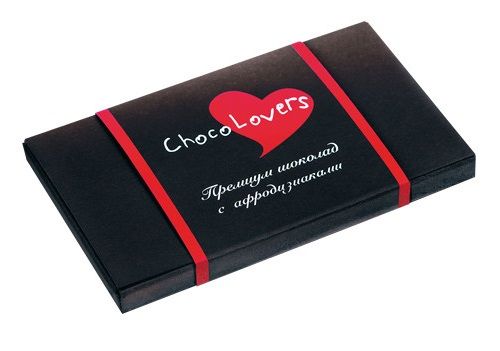 Шоколад с афродизиаками ChocoLovers - 20 гр. - АйМикс - купить с доставкой в Томске