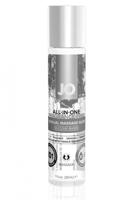Массажный гель ALL-IN-ONE Massage Oil Sensual нейтральный - 30 мл. - System JO - купить с доставкой в Томске