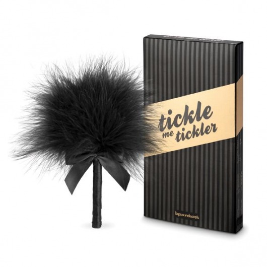 Пуховка для эротических игр Tickle Me Tickler - Bijoux Indiscrets - купить с доставкой в Томске