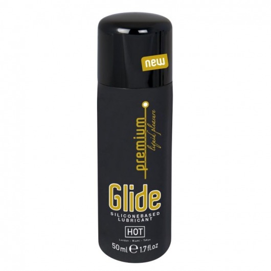 Интимный гель на силиконовой основе Premium Glide - 50 мл. - HOT - купить с доставкой в Томске