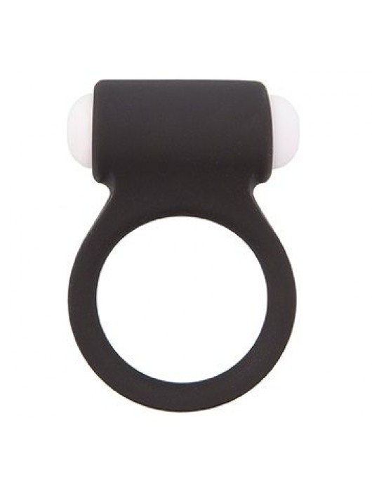 Чёрное эрекционное виброкольцо LIT-UP SILICONE STIMU RING 3 BLACK - Dream Toys - в Томске купить с доставкой