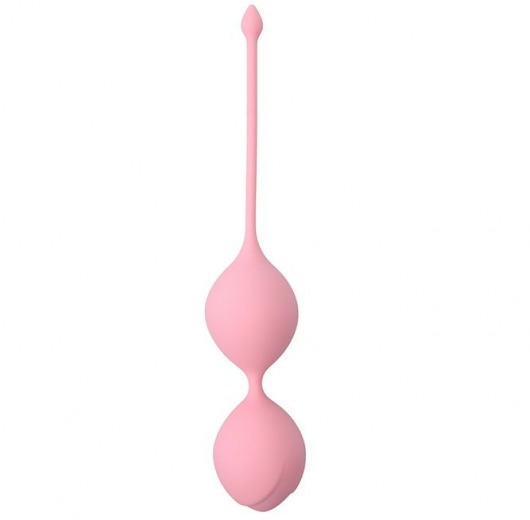 Розовые вагинальные шарики SEE YOU IN BLOOM DUO BALLS 36MM - Dream Toys