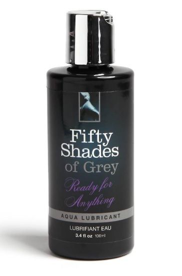 Лубрикант на водной основе Ready for Anything Aqua Lubricant - 100 мл. - Fifty Shades of Grey - купить с доставкой в Томске