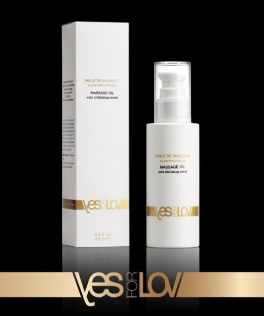 Массажное масло TITILLATING MASSAGE OIL - 100 мл. - YESforLOV - купить с доставкой в Томске