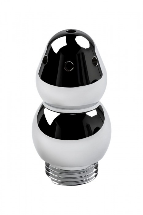 Металлический анальный душ с тремя насадками - ToyFa - купить с доставкой в Томске