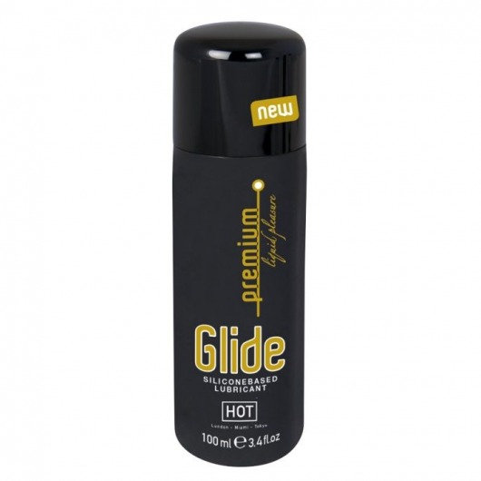 Интимный гель на силиконовой основе Premium Glide - 100 мл. - HOT - купить с доставкой в Томске