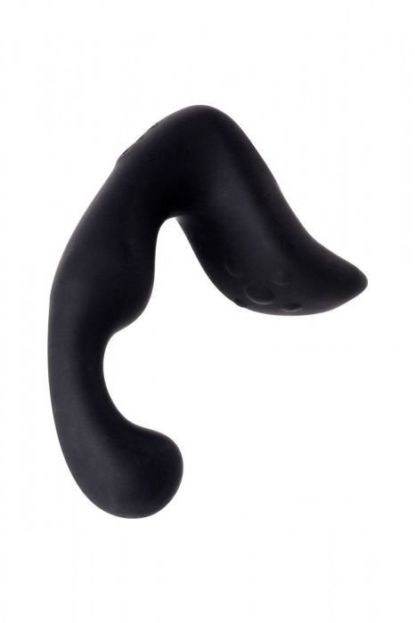 Чёрный изогнутый вибростимулятор простаты Erotist - Erotist Adult Toys - в Томске купить с доставкой