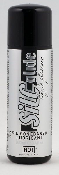 Интимная смазка на силиконовой основе SILK Glide - 100 мл. - HOT - купить с доставкой в Томске