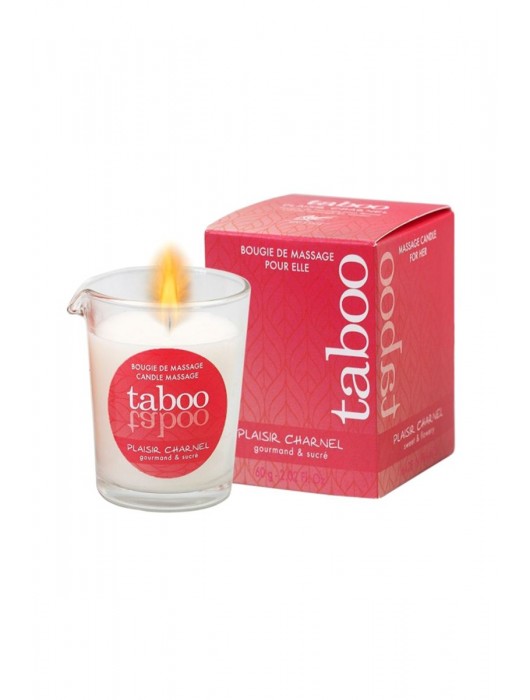 Массажное аромамасло с афродизиаками для женщин RUF Taboo Plaisir charnel - 60 гр. - RUF - купить с доставкой в Томске