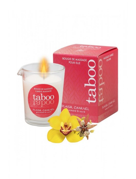 Массажное аромамасло с афродизиаками для женщин RUF Taboo Plaisir charnel - 60 гр. - RUF - купить с доставкой в Томске