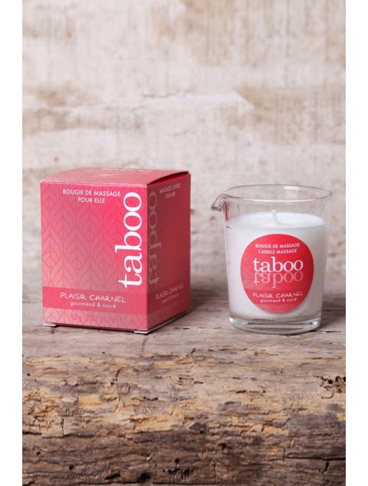 Массажное аромамасло с афродизиаками для женщин RUF Taboo Plaisir charnel - 60 гр. - RUF - купить с доставкой в Томске