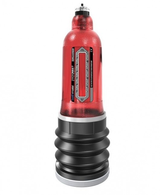 Красная гидропомпа HydroMAX7 Wide Boy - Bathmate - в Томске купить с доставкой