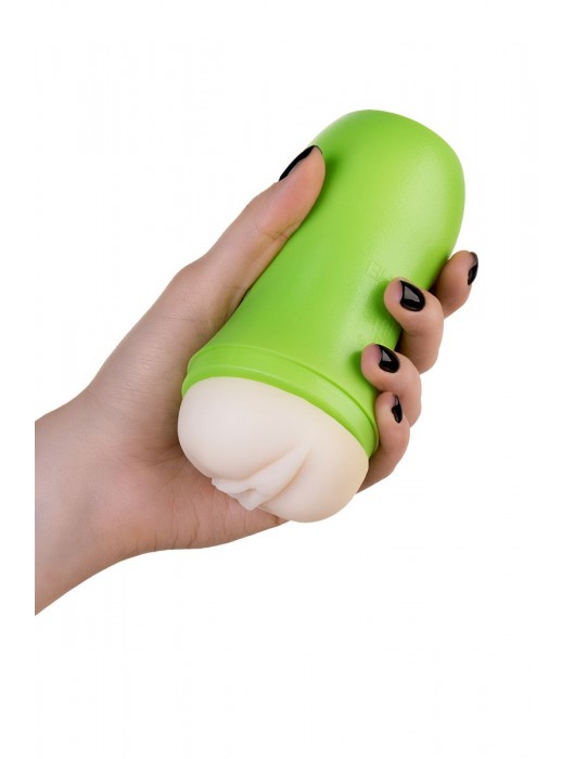 Мастурбатор-вагина A-Toys в зеленой колбе - A-toys - в Томске купить с доставкой