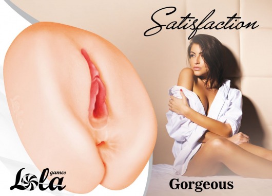 Мастурбатор с 2 тоннелями Satisfaction Gorgeous - Lola Games - в Томске купить с доставкой