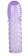 Насадка гелевая фиолетовая с точками, шипами и наплывами - 13,5 см. - Toyfa Basic - в Томске купить с доставкой