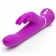 Лиловый вибратор-кролик Curve Rechargeable Rabbit Vibrator - 25,4 см. - Happy Rabbit купить в Томске с доставкой в Orgasmix.ru Лиловый вибратор-кролик Curve Rechargeable Rabbit Vibrator - 25,4 см. - Happy Rabbit