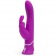 Лиловый вибратор-кролик Curve Rechargeable Rabbit Vibrator - 25,4 см. - Happy Rabbit купить в Томске с доставкой в Orgasmix.ru Лиловый вибратор-кролик Curve Rechargeable Rabbit Vibrator - 25,4 см. - Happy Rabbit