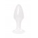 Белая акриловая анальная втулка - 9,5 см. - Toyfa Basic в Томске Белая акриловая анальная втулка - 9,5 см. - Toyfa Basic