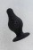 Черная анальная втулка Spade S - 8 см. - Erotist Adult Toys