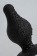Черная анальная втулка Spade S - 8 см. - Erotist Adult Toys