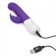 Фиолетовый массажер для G-точки Slim Shaft thrusting G-spot Rabbit - 23 см. - Rabbit Essentials
