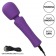 Фиолетовый ванд Stella Liquid Silicone Massager - 17,25 см. - California Exotic Novelties