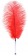 Красное страусовое пёрышко - ToyFa - купить с доставкой в Томске