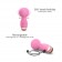 Розовый мини-wand вибратор Itsy Bitsy Mini Wand Vibrator - Love to Love в Томске Розовый мини-wand вибратор Itsy Bitsy Mini Wand Vibrator - Love to Love