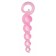 Розовая анальная цепочка из 5 шариков различного диаметра - 25,5 см. - Dream Toys в Томске Розовая анальная цепочка из 5 шариков различного диаметра - 25,5 см. - Dream Toys